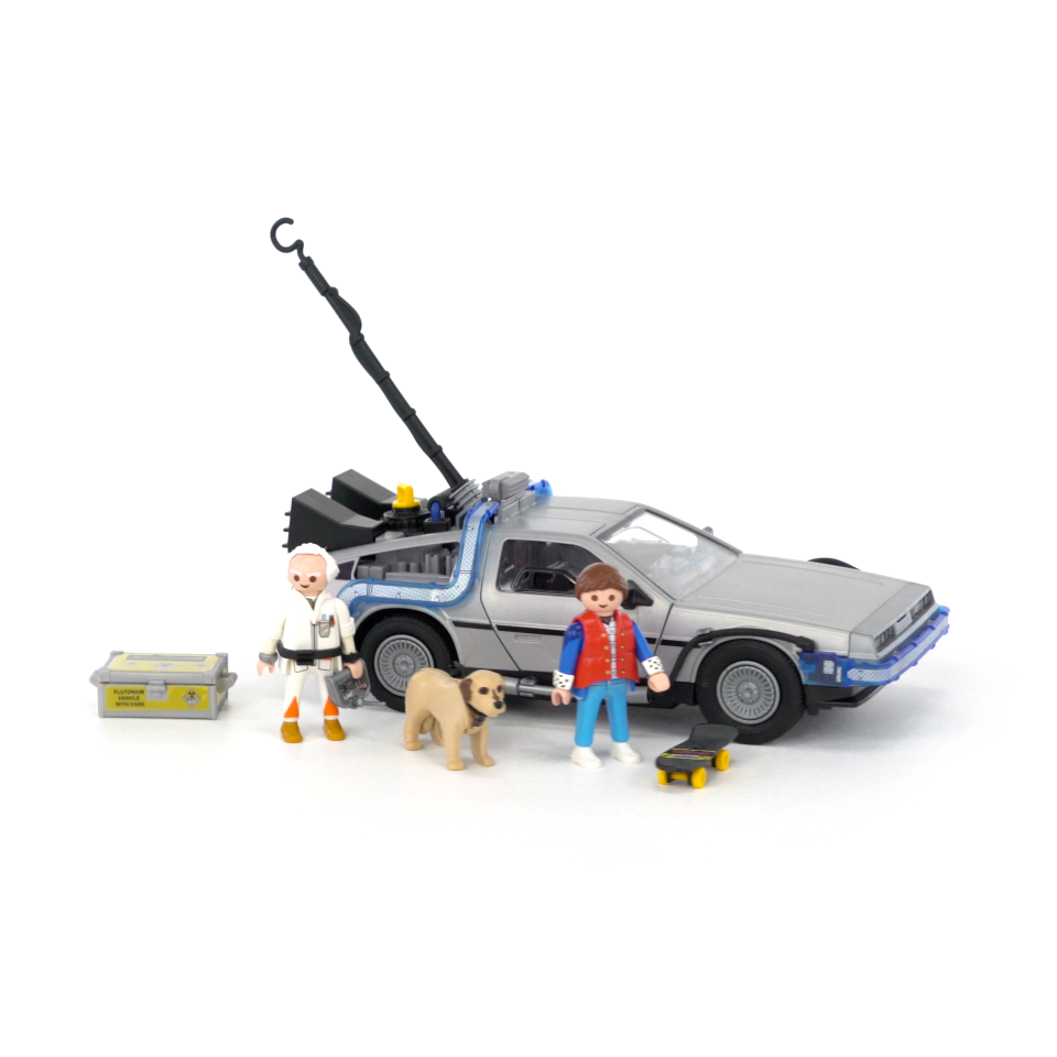 Volver al discount futuro delorean playmobil